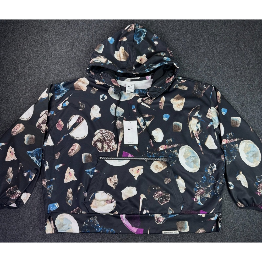 NEW Nike Dri-Fit Standard Issue Pullover Hoodie Womens XXL Crystals DQ6815-010